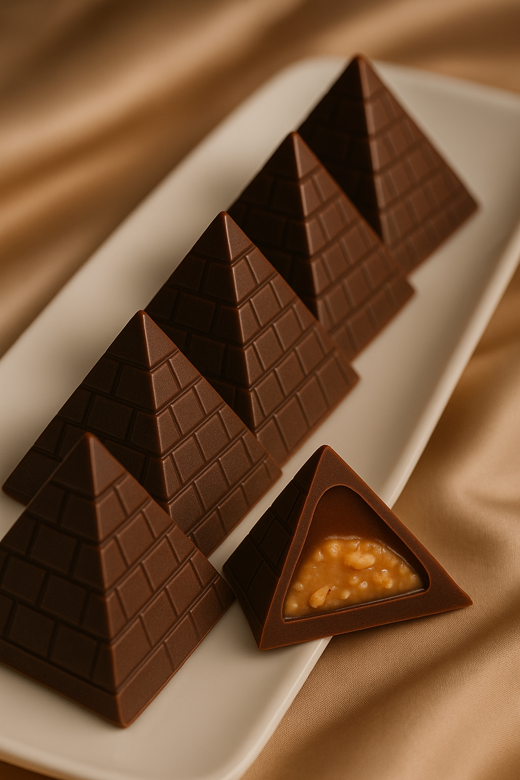 Pyramids Chocolate Bonbons