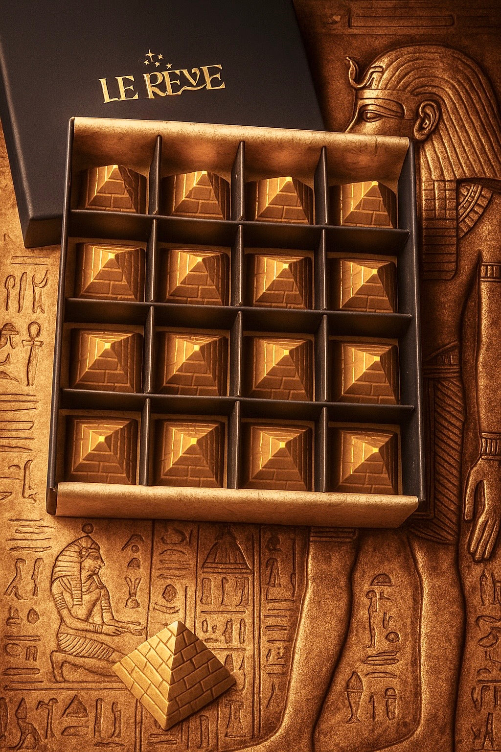 Pyramids Chocolate Bonbons