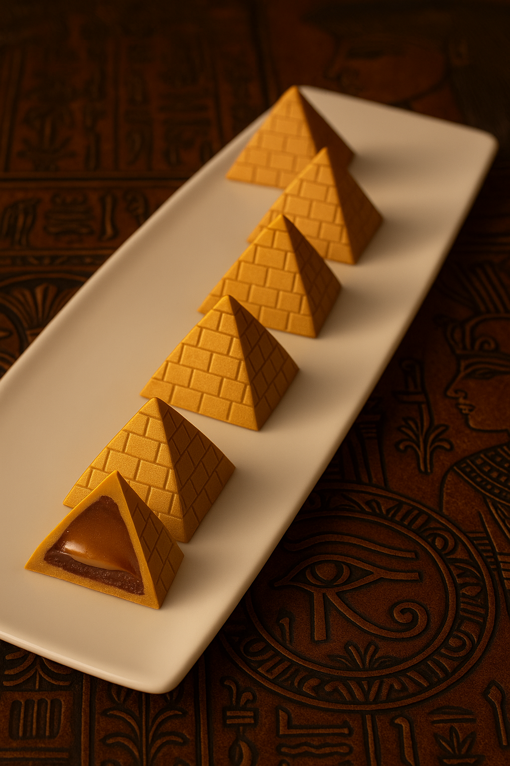 Pyramids Chocolate Bonbons